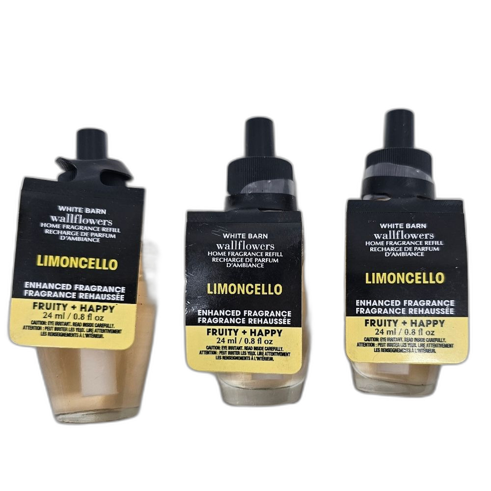 3 White Barn Limoncello wallflowers home fragrance refill - Picture 2 of 2